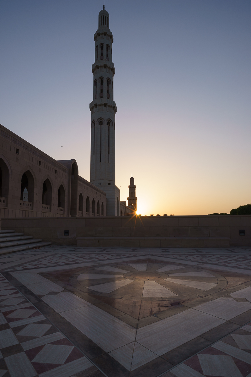 Grand Mosque sunset
